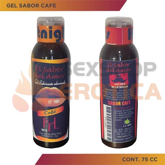 Gel con sabor a cafe 75cc